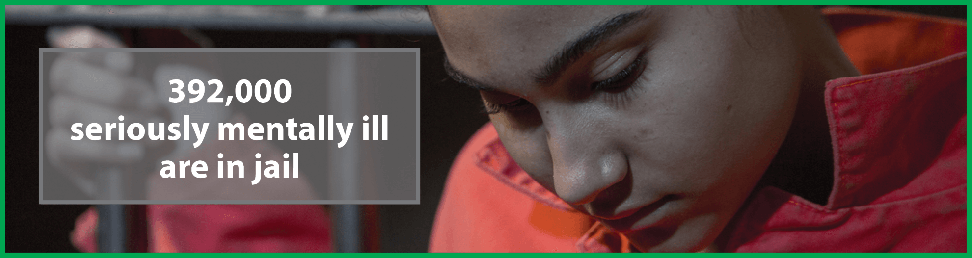 392,000 seriously mentally ill are in jail